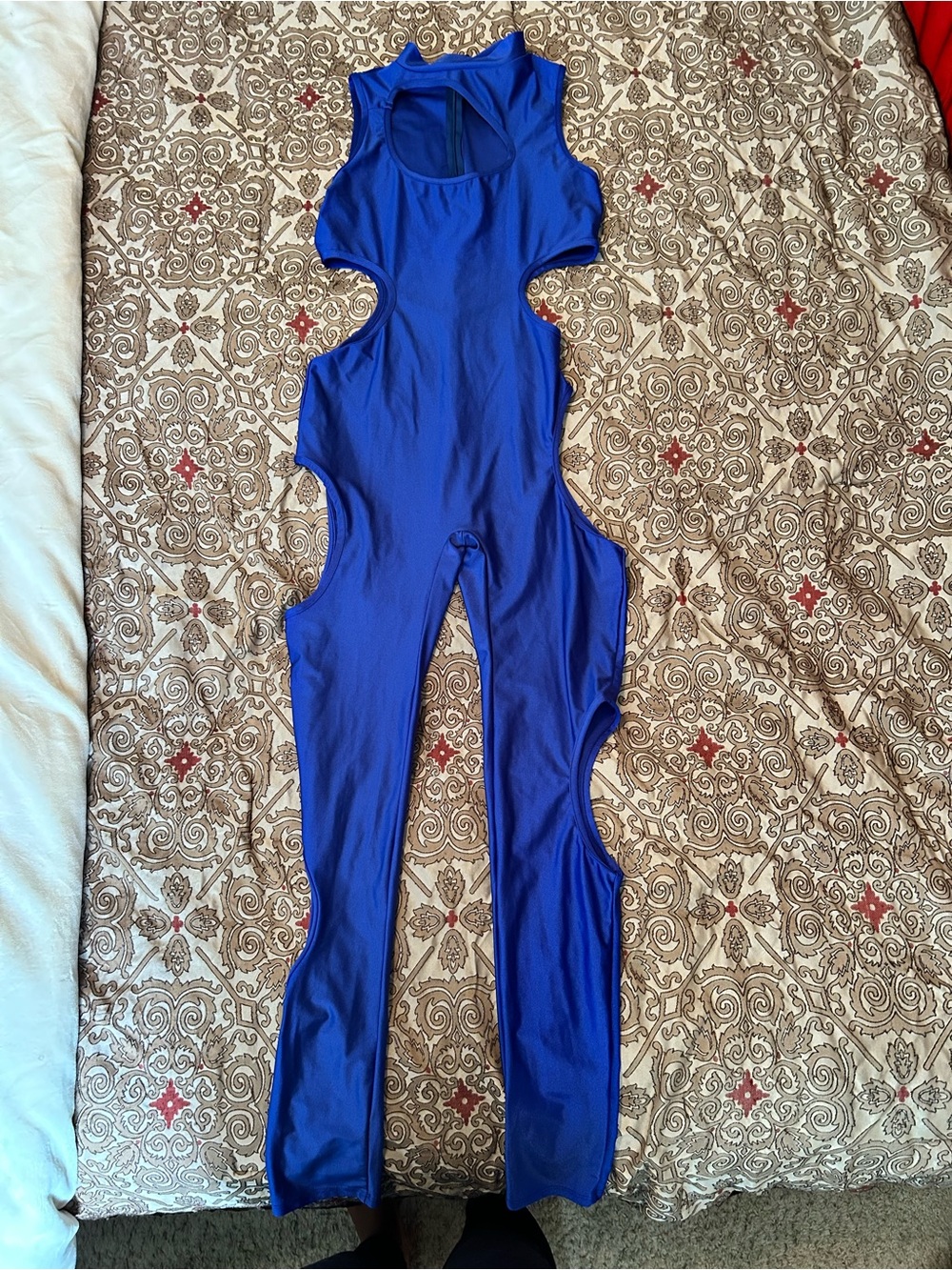 AKIRA Electric Blue Women Jumpsuit Large